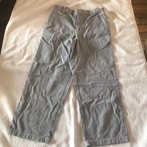 Kitestrings by Hartstrings size 6 boys blue and white pin striped pants